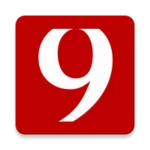 Logo of News 9 android Application 